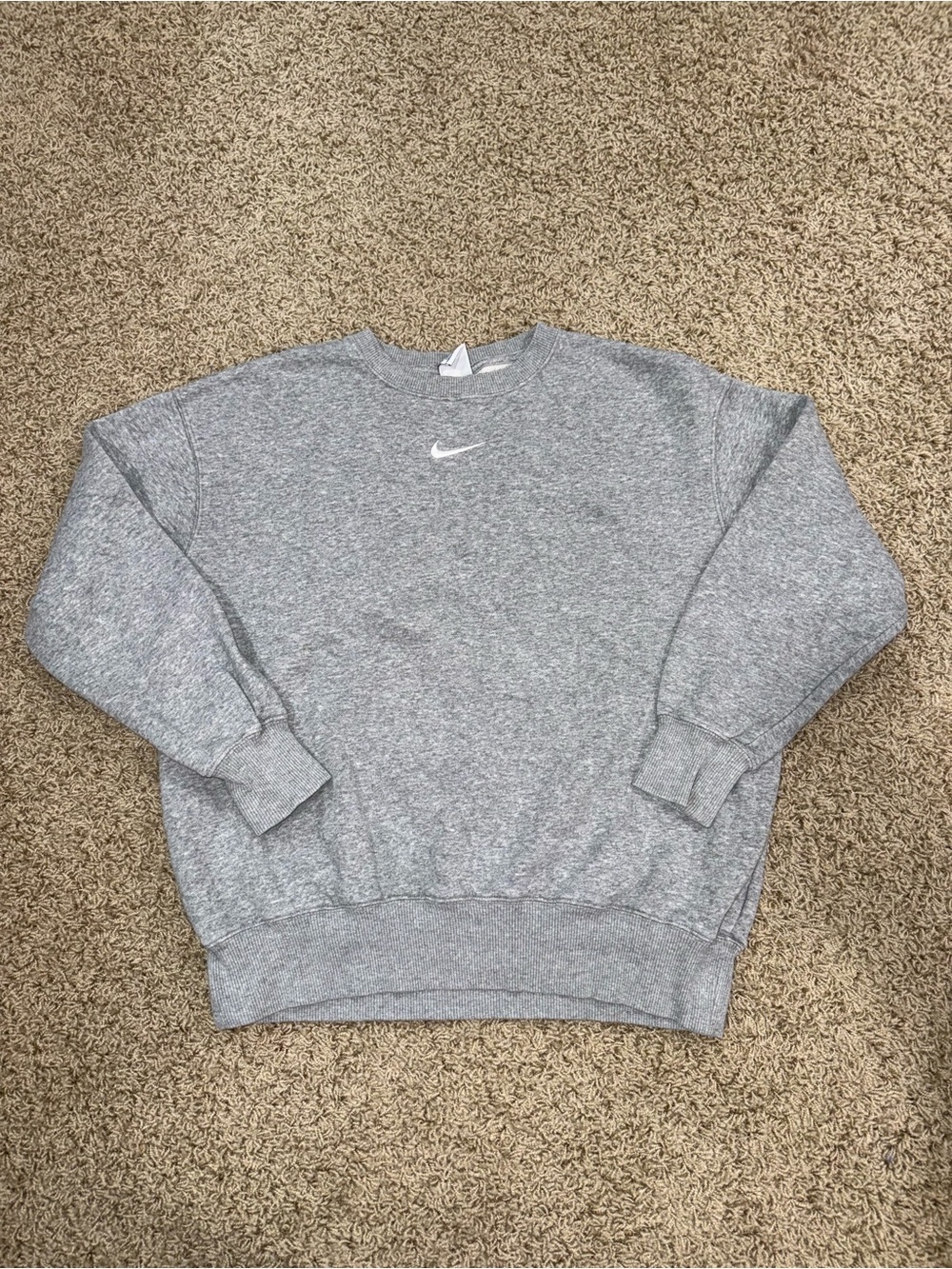 nike phoenix fleece crew neck sweatshirt XS